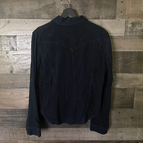 SOLD Anthropologie Sitwell Womens Button Down Shirt 14 - Picture 3 of 3